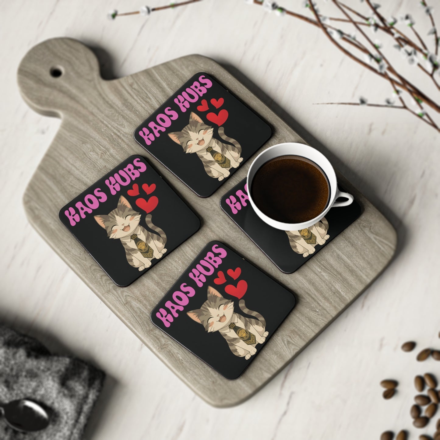 Coaster Set - Kaoskubs Kpop Inspired Merch